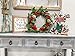 Tiny Land 18 Inch Christmas Wreath for Window & Advent- Handcraft Boxwood...