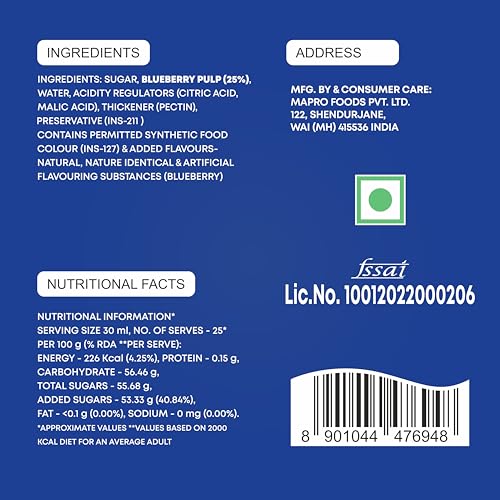Image of Mapro Blueberry Crush 750 ml