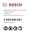 Bosch 1x PRO Absaughaube (Ø 115, 125 mm, Professional Zubehör Kleiner Winkelschleifer)