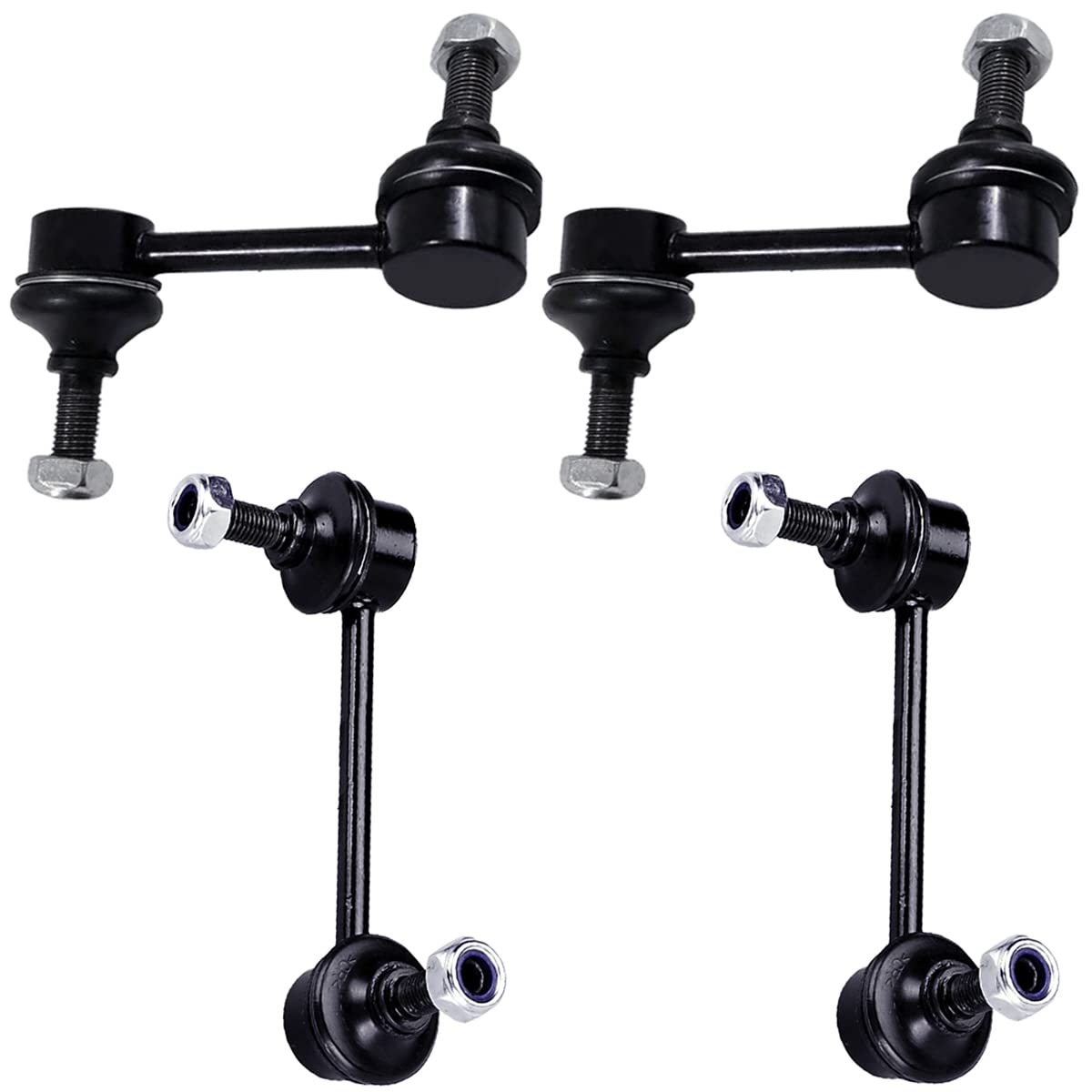 Front Stabilizer Bar Link Kit For 2003-2007 Honda Accord & 2004-2006 Acura TL | Sway Bar Links With Bushings