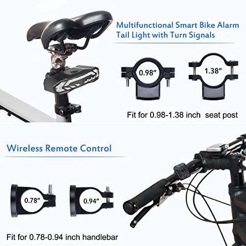 Nineleaf NLD-AMA01-SF31-1PK Bike Taillight With Turn Signals thumb #5