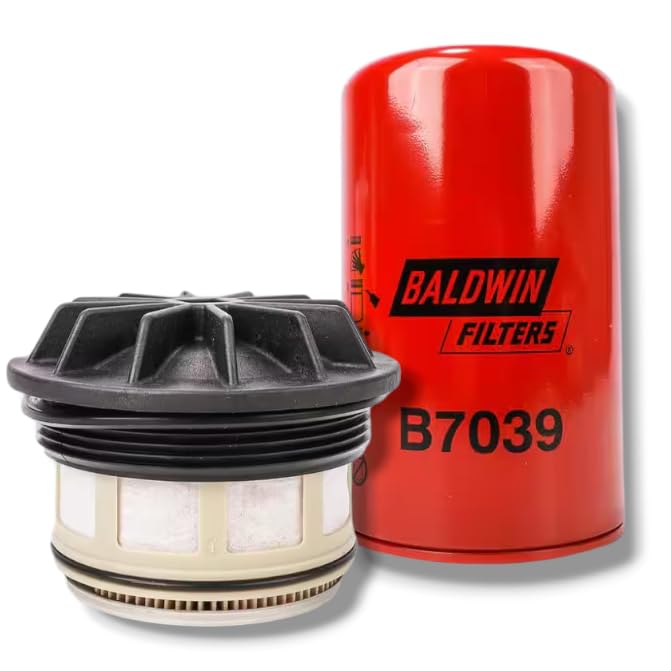 B7039 PF7698 Service Filter Kit Fits Ford 7.3l Powerstroke 95-03 Super Duty F250 F350 F450 F550 Replaces FD4596 & FL1995
