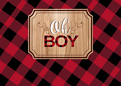 Aperturee Oh Boy Baby Shower Backdrop 7x5ft Rustic Lumberjack Red Black Plaid Photography Background Photos Newborn 1st Birthday Decor Photo Studio Props Party Decoration Banner Supplies Wantitall Aperturee Oh Boy Baby Shower Backdrop 7x5ft Rustic Lumberjack Red Black Plaid Photography Background Photos Newborn 1st Birthday Decor Photo Studio Props Party Decoration Banner Supplies Wantitall