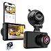4K Cam vorne und hinten, Dual-Objektiv-Autokamerasystem mit Parkplatz, WLAN-Armaturenbrett-Recorder UK, Weitwinkel-Fahrkamera, Loop-Aufnahme, G-Sensor, Rückfahrsicherung
