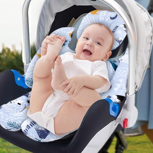 Coussin de siège d'auto pour bébé universel et insert de soutien