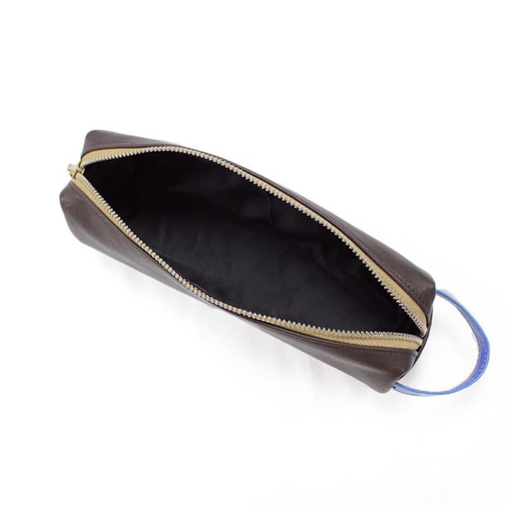 Astuccio multifunzionale in pelle PU: design elegante, grande capacità per studenti, perfetto per penne e matite