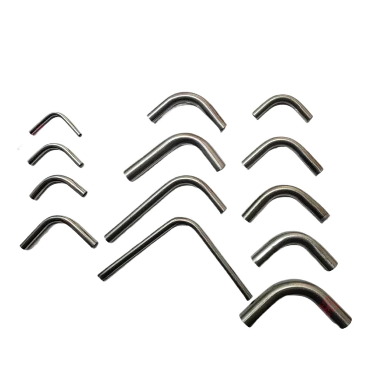 RUAJOGYNVM 304 Stainless 90 Degree Elbow Lengthen Seamless Pipe Welding Pipe Fitting(304 L OD10 135) RUAJOGYNVM