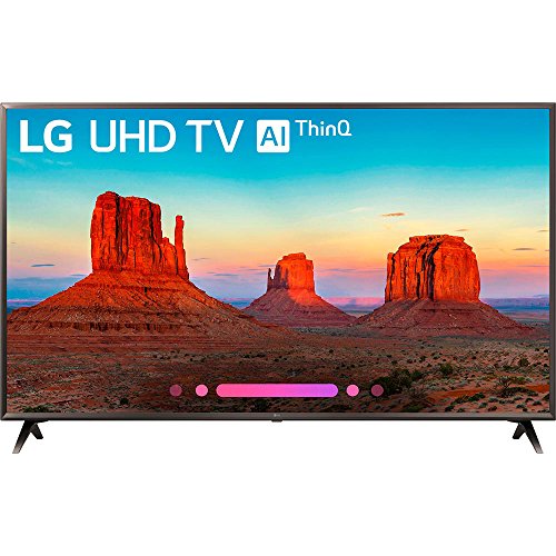 LG Electronics 65UK6300PUE 65-Inch 4K Ultra HD Smart TV (2018 Model)