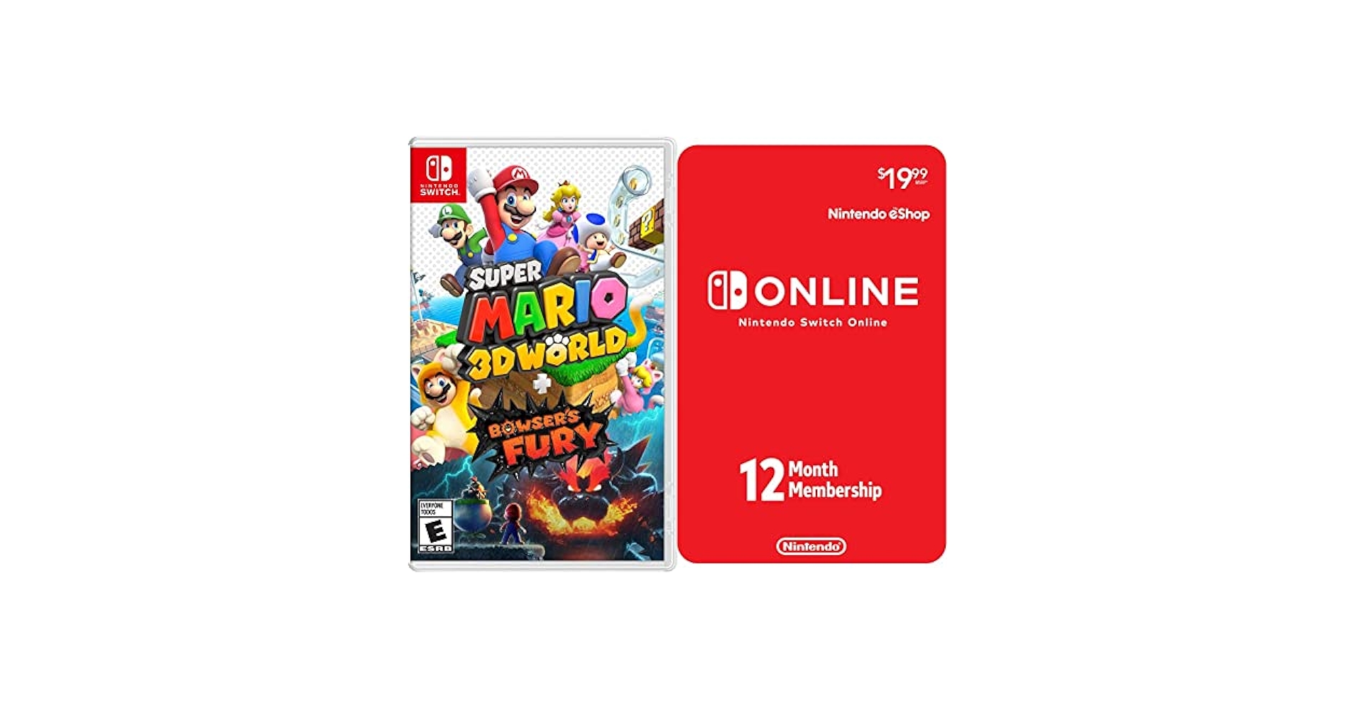 Nintendo Switch Super Mario 3D World + Bowser's Fury Super Mario 3D World + Bowser's Fury, Toad Bros Adventure