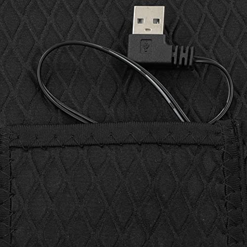 Colete Aquecido Elétrico, Colete Elétrico Feminino Leve à Prova d'água Lavável USB para Atividades