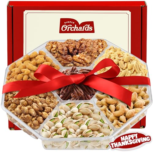 10. Assorted Nuts Gift Basket - Thanksgiving Gift Basket