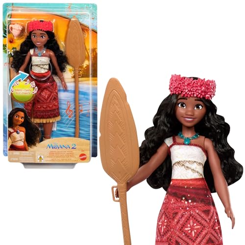 Mattel Disney Singing Moana 2 Doll Sings Were Back in English