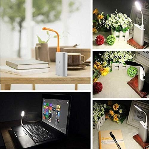 Image of NEW Portable Mini USB Dragon Fan with 2 Leaf & 1 Pc Poratble LED Mini Light Connect with Laptop, Smartphone, Powerbank, USB Adapter /Hub (Multicolour)