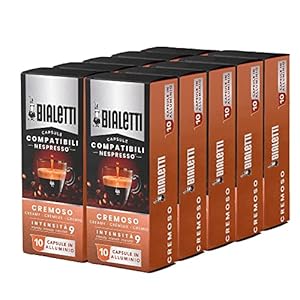   Bialetti-Aluminum-Nespresso-Compatible-Capsules-100-count-CREMOSO-Espresso-Pods-compatible-with-Nespresso-Machines