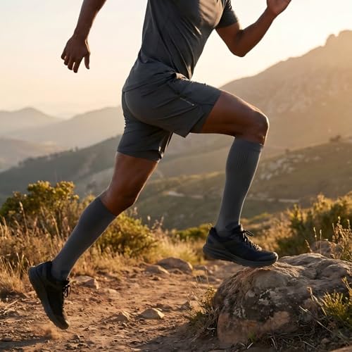 Image of Compression Socks for Women and Men,15-20 mmHg Support(3 Pairs)