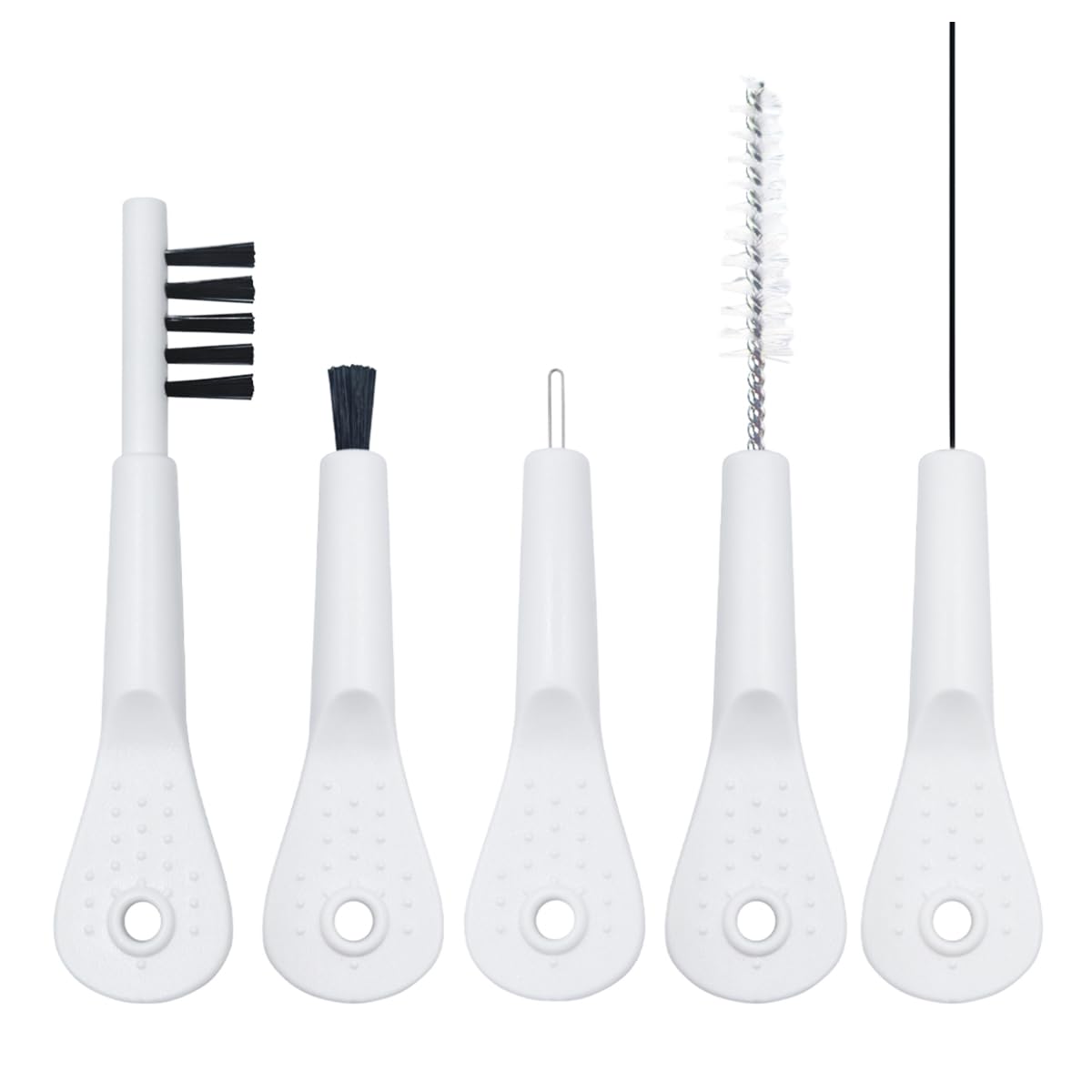 5pieces Hearing Aid Cleaning Brush Kit for Earbuds/Headphones, Multi-Functional Cleaner Kit Brushes Tools Ideal Gift