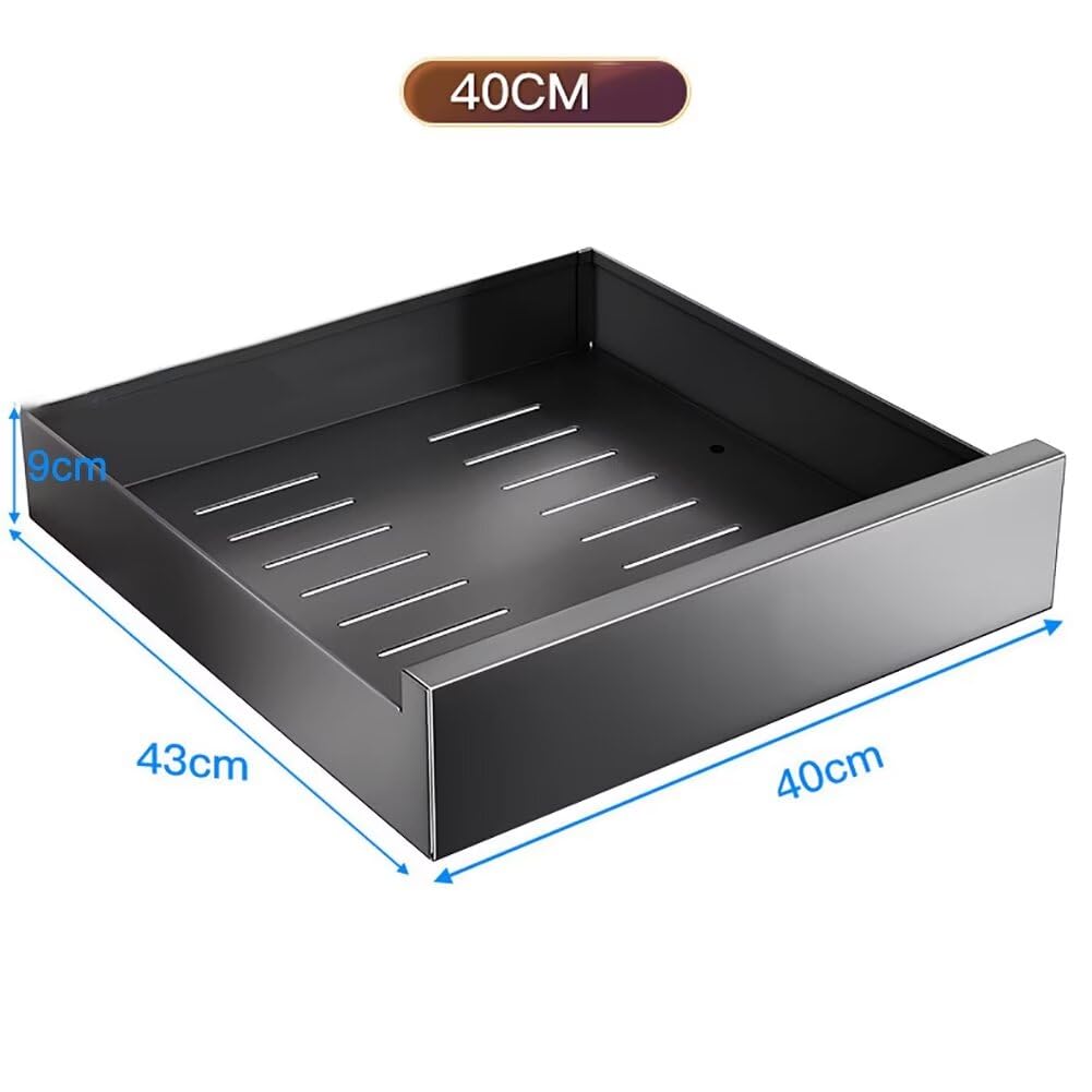 Rozszerzalny organizer do szuflad kuchennych z przesuwnymi szynami do łatwego przechowywania w szafce 40 cm
