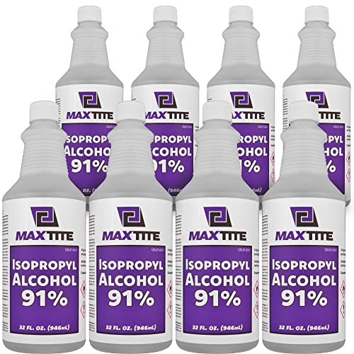 MaxTite Isopropyl Alcohol 91% (2 Gallons (256 oz))