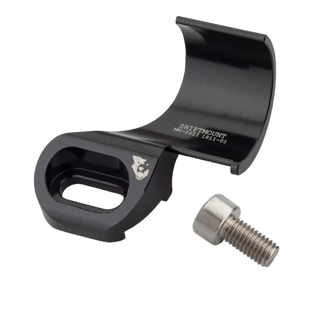 Wolf Tooth Black Shiftmount Matchmaker To I Spec Ii Brake - Customisable Bike Accessories And Components Precision Engineered