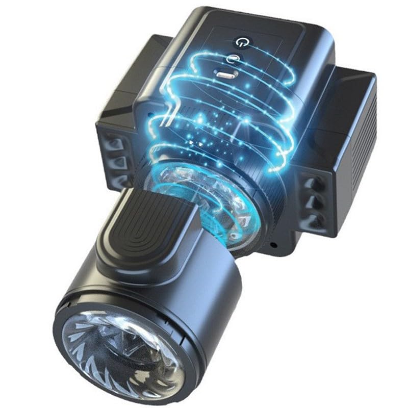 Gfdbhjer Multi-Purpose Exercise Equipment, Camera Shaped Men's Fitness Training Tool, Multi-Frequency Telescopic Rotation