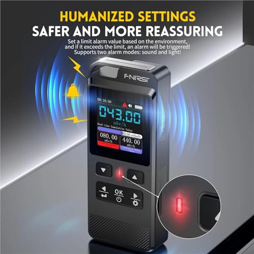 Detector de radiación personal GC-02 TECJHJZ miniatura 7
