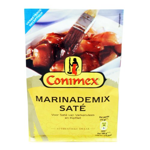 Satay Marinade | Conimex | Marinade Saté 5 Portions | Poids total 38 grammes Cover