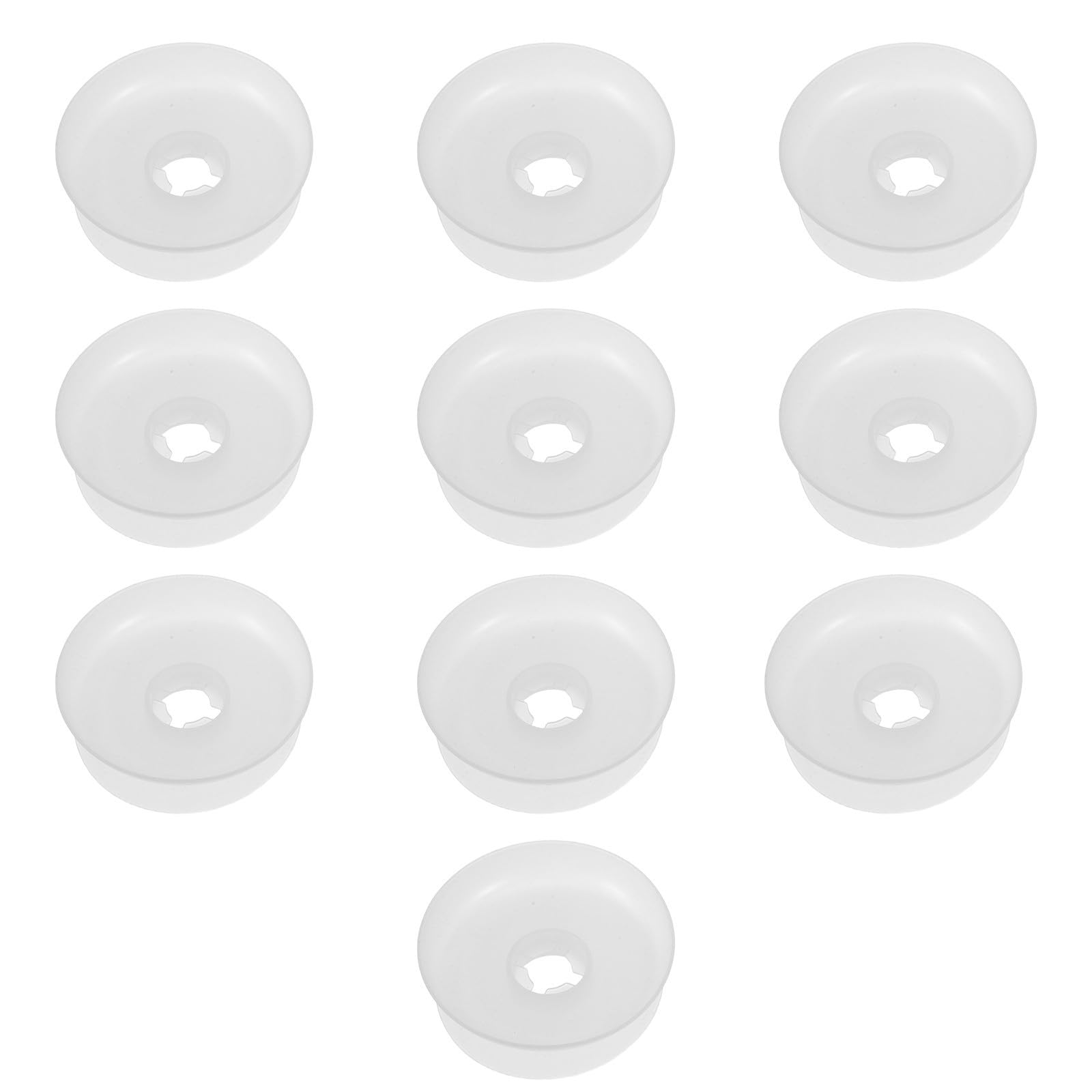 10pcs Plastic Empty Thread Bobbins for Cord Winding Organizer