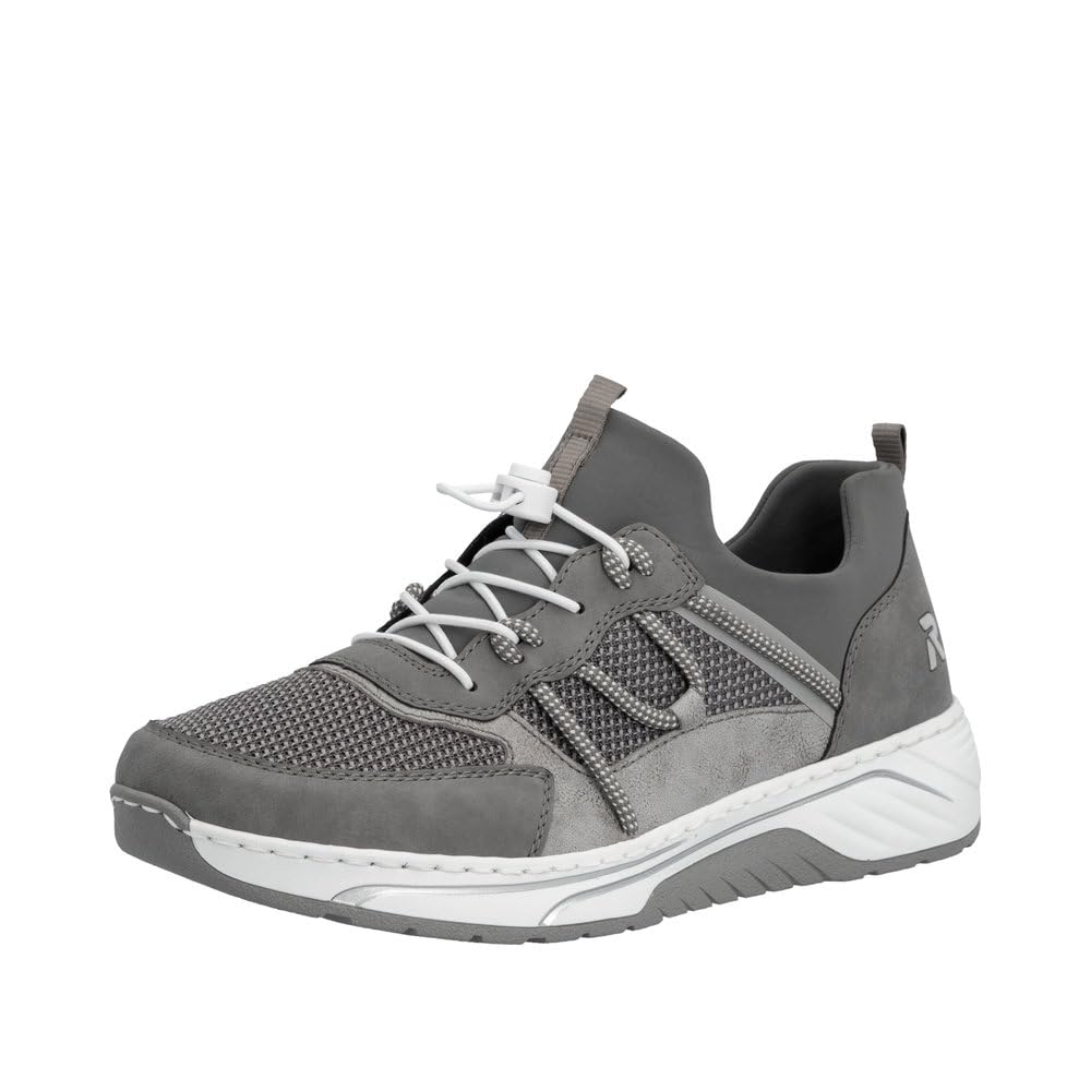 Rieker Women's 53153 Slippers, Grey, 42 EU