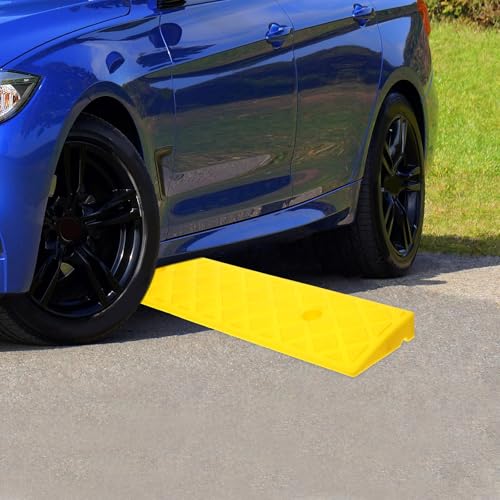 Rampas para puertas de coche de 3 cm de alto color amarillo, 2 unidades miniatura 4