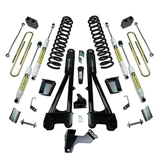 Superlift | K989 | 6" Lift Kit - Complete Lift Kit with Front & Rear Superlift Shadow Series Shocks and Replacement Radius Arms | Fits 2011-2016 Ford F-250 / F-350