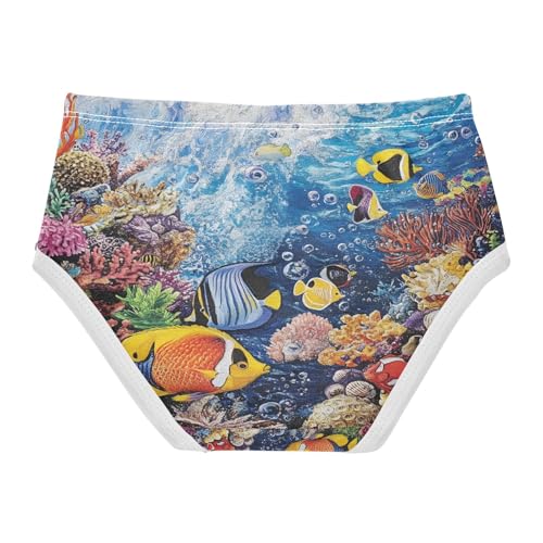 Undersea Fish Toddler Girls's Underwear 2T 202b86982