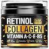 Retinol Face Cream â Natural Anti-Wrinkle Cream â Anti-Aging Facial Moisturizer with Collagen & Hyaluronic Acid - Hydrate, Renew and Protect Your Skin 1.7oz