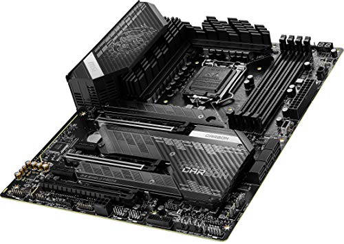MSI-MPG-Z590-GAMING-CARBON-WIFI-Placa-Base-ATX-Soporta-Procesadores-Intel-Core-11th-Gen-LGA-1200-Mystic-Light-75A-VRM-DDR4-Boost-5333MHzOC-2-x-PCIe-40-x16-3-x-M2-Gen43-x4-Wi-Fi-6E