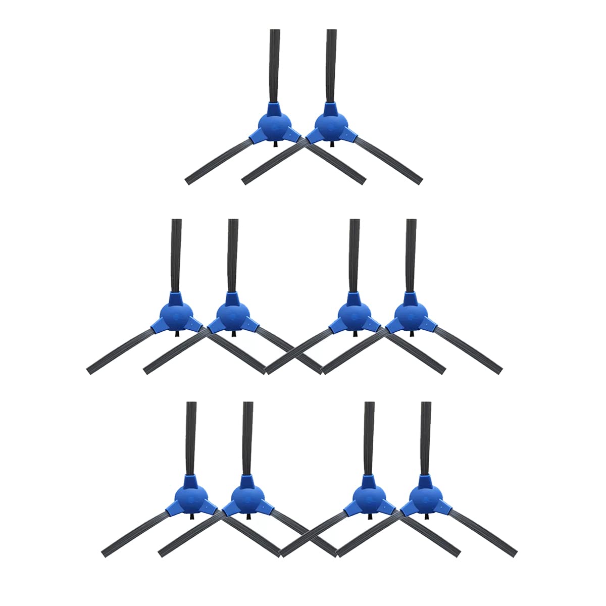 FFyan Cepillo Lateral Del Robot Mopa Con Filtro HEPA Para Cecotec Conga Excellence 1090