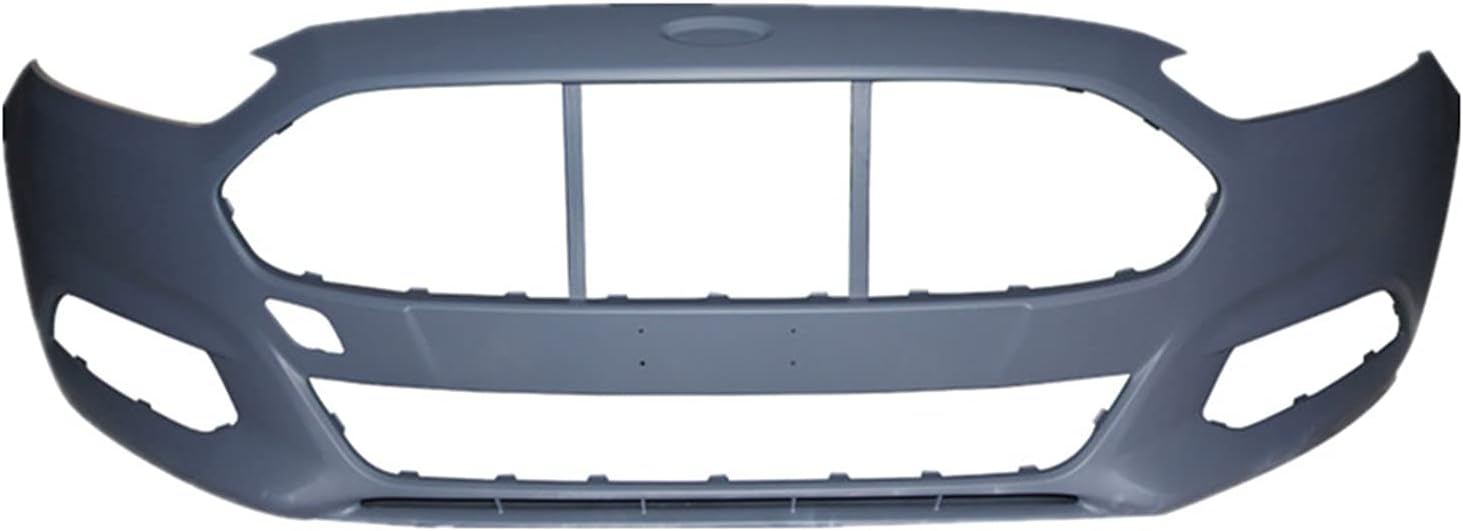 munirater Primered Front Bumper Cover Fascia Replacement for 2013-2016 Fusion with not Park Assist Sensor Holes