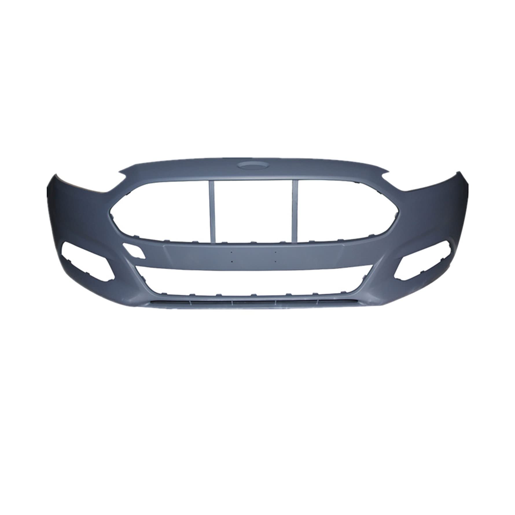 munirater Primered Front Bumper Cover Fascia Replacement for 2013-2016 Fusion with not Park Assist Sensor Holes