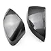 QKLsudua 1 Pair Exterior Rearview Mirror Housings Door Mirror Covering Caps without Assist Lane Change Compatible with Au-di A3 S3 8V RS3 2013 2014 2015 2016 2017 2018 2019-Carbon Fiber Pattern