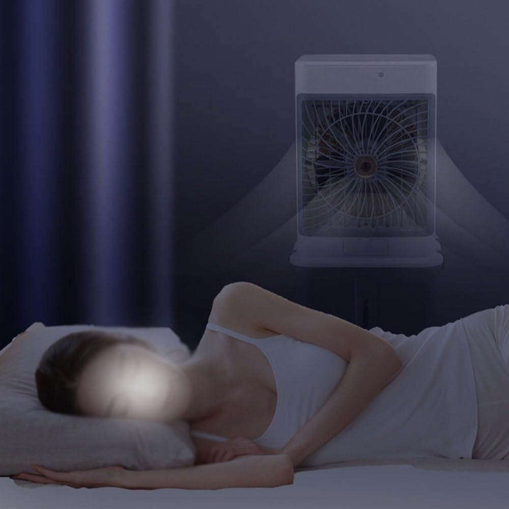 Wyparna chłodnica powietrza Odłączany wentylator wieżowy 32 l z pojemnikiem Aroma Box