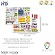 GamesMonkey® - Aufkleber-Set 79 Stück für Fahrrad, Motorrad und Roller, Helm Aufkleber Motorsport Sticker geeignet für Skateboard, Auto, Motocross-Helme