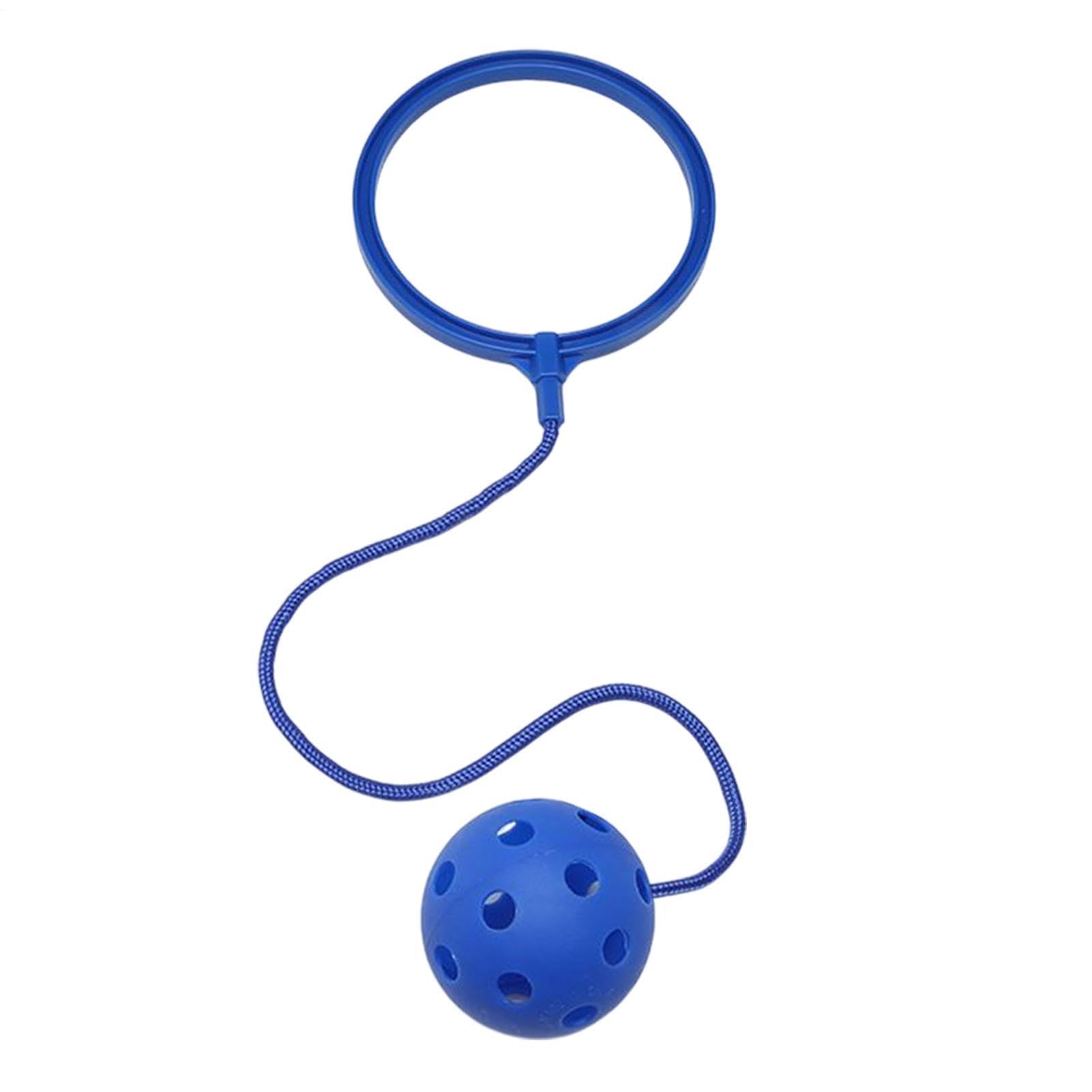 Ankle Skip Ball Ankle Toy Soft Jumping Ring Coordination Training Toy Rotating Single-Leg Swing Fitness Ball Perfect For Kids Kindergarten Outdoor Exercise At Backyard Garden Beach&Summer Part
