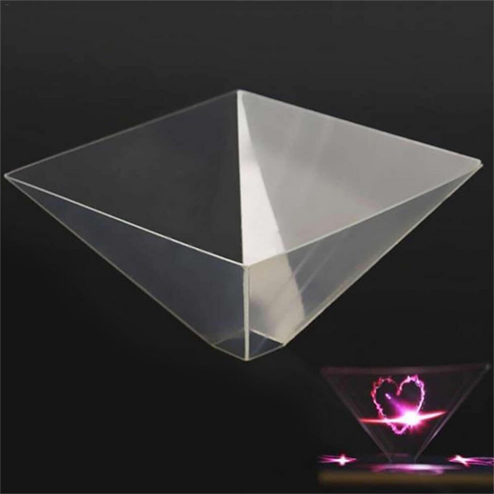 10 proiettori ologrammi , piramide, proiettore ologramma, smartphone mobile, ologramma, display olografico , per ogni smartphone