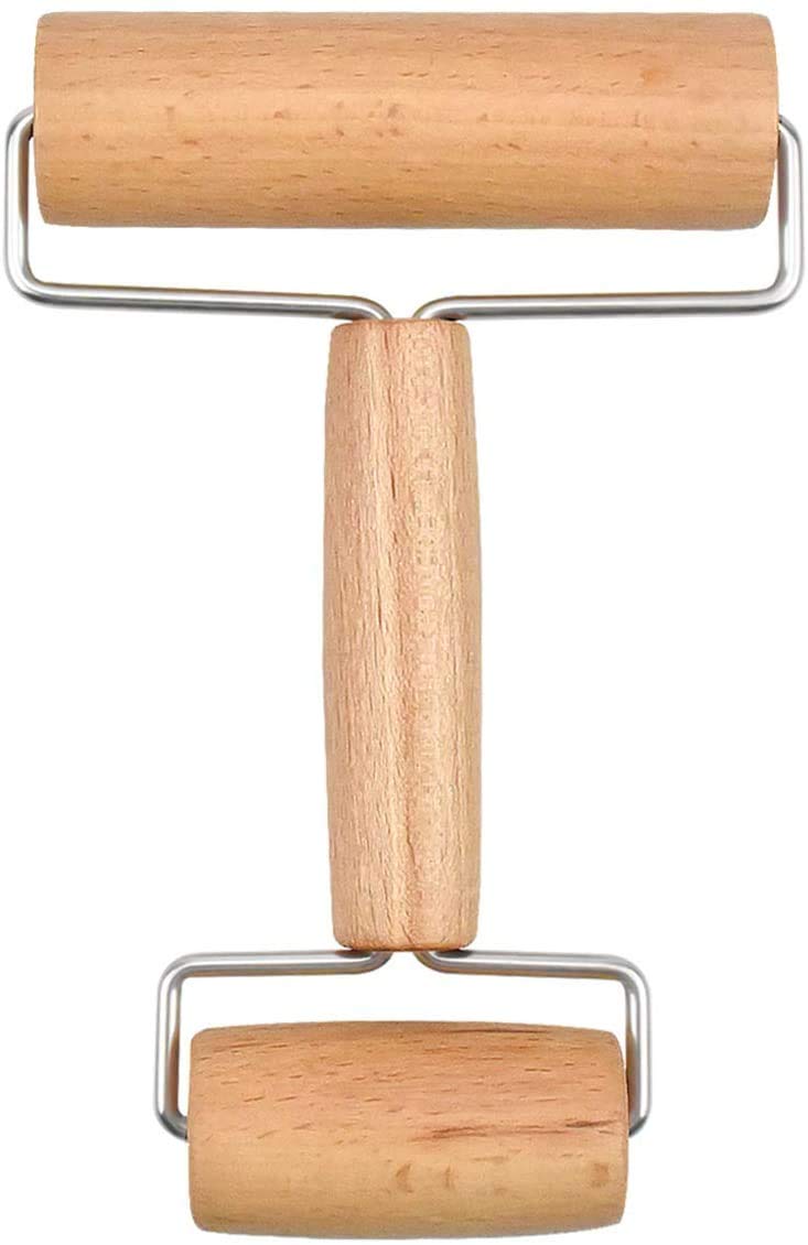 Rouleau à Pâtisserie Rouleau À Pâtisserie En Bois Massif Pour La Maison, Rouleau À Pâte À Gâteau De Cuisine Rouleau Patisserie Bois