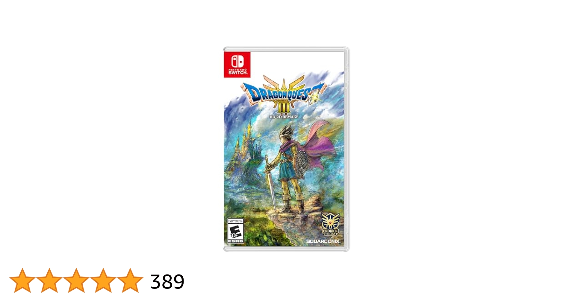 Amazon.co.jp: Dragon Quest III HD-2D Remake (輸入版:北米
