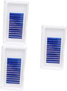 Balacoo 3 Caixas Cabo De Extensão De Cílios Cílios Postiços Cílios Postiços Extensões De Cílios Coloridos Maquiagem Lash Art Extensões De Cílios Cílios Postiços Maquiagem Faça Você Mesmo