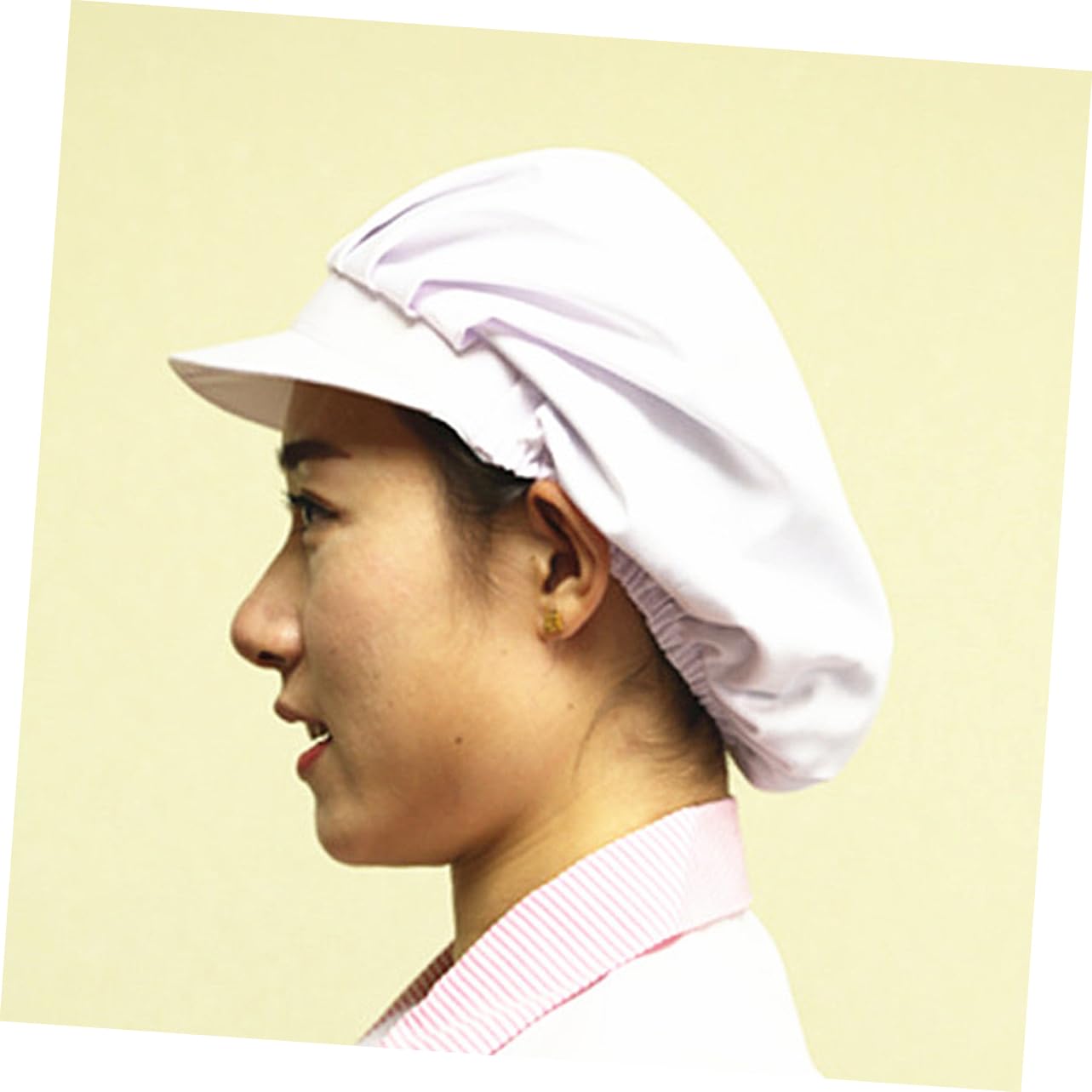 BESPORTBLE 2pcs Dustproof Chef Hat Protective Working Cap for Durable Mesh for Chefs Workers White