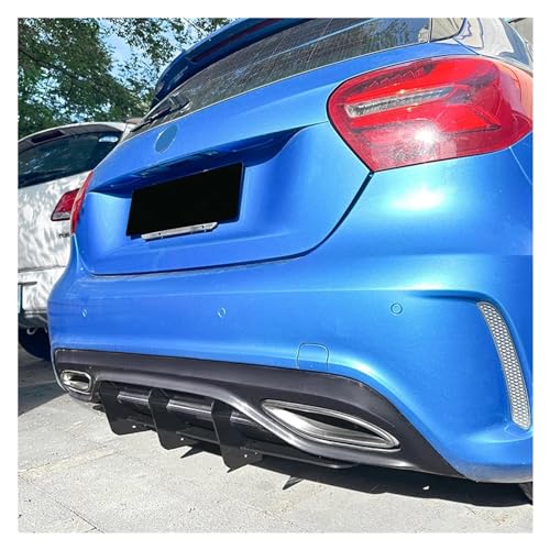 Difusor de parachoques trasero exclusivo para Mercedes Benz Clase A W176 AMG Line de OZCCH 4