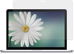 FINDING CASE Clear Screen Protector for MacBook Pro 13-inch Retina (No-ROM) Model A1425 /A1502 (Late 2012 to Early 2015) - Protective Film with Anti Scratch & Hydrophobic Oleophobic Coating