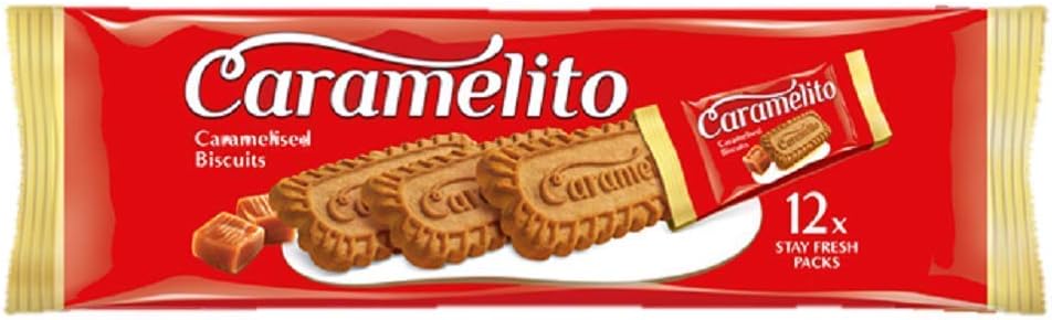 Caramelito, Caramelised Biscuits, 26G X 12