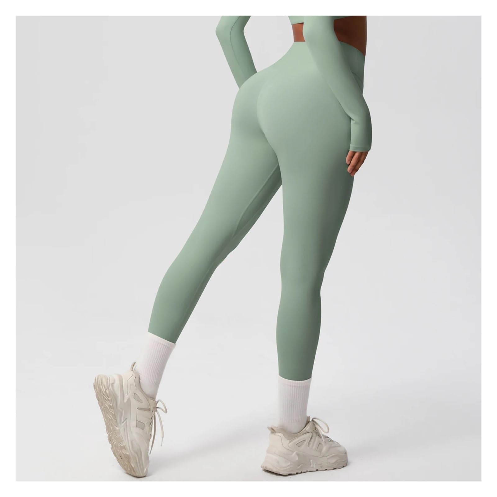 Leggins Vita Alta Donna Leggings sportivi da donna a tinta unita, pantaloni skinny traspiranti, comodi e sportivi for yoga, palestra, allenamento e corsa, abbigliamento sportivo da donna Donna(Blue,XL