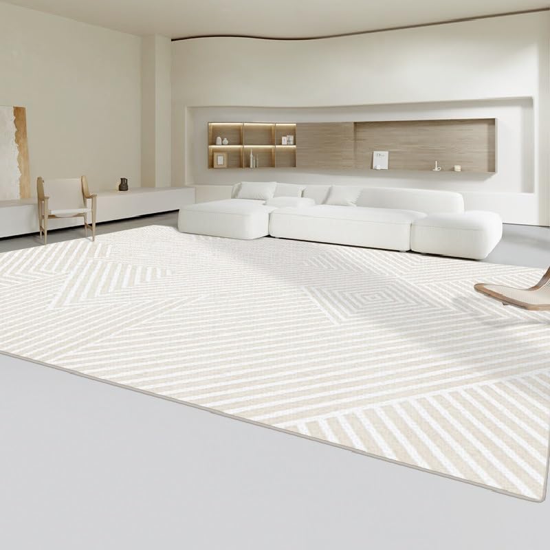 Tapis lavable 120x180 antidérapant pour salon et chambre